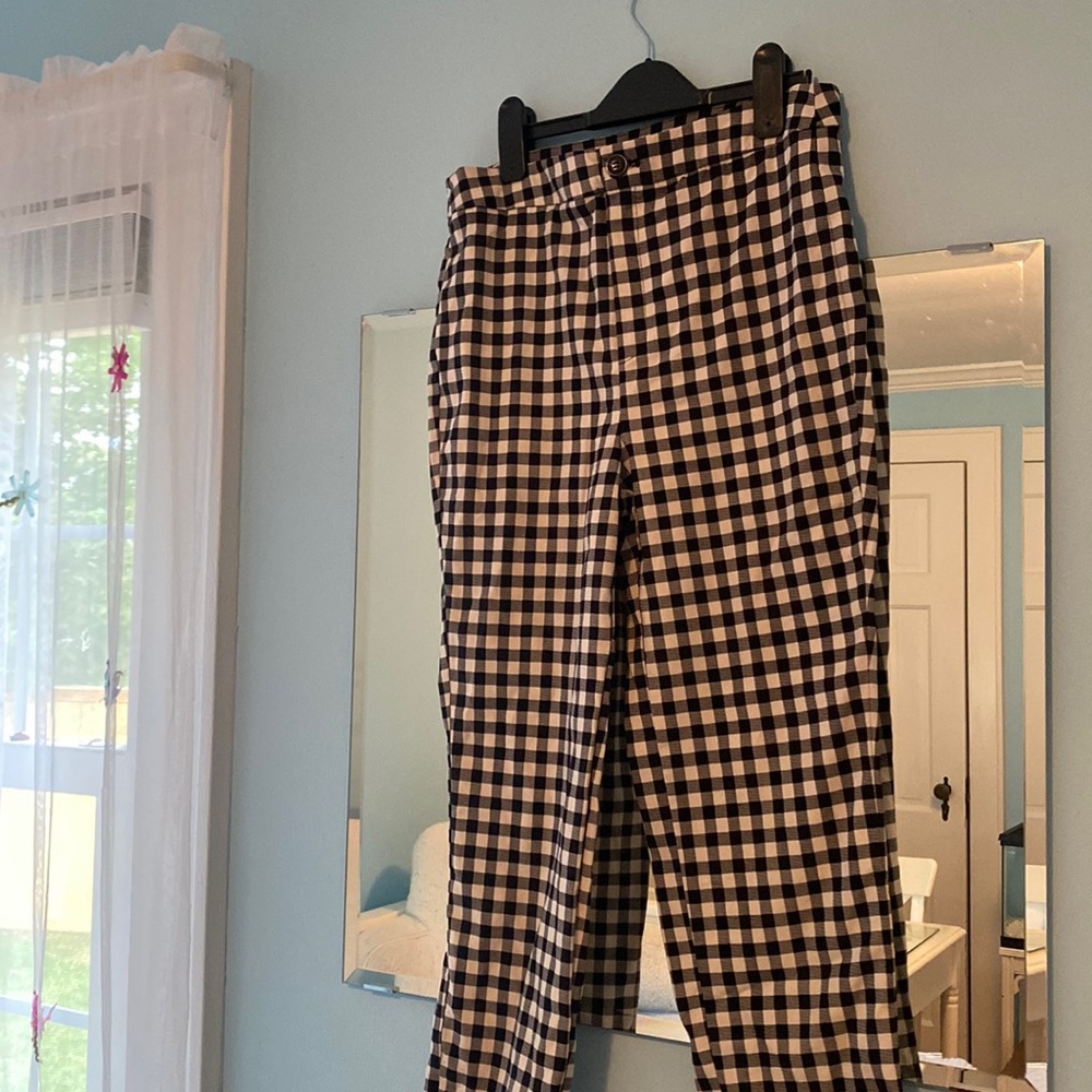Checkered Pants